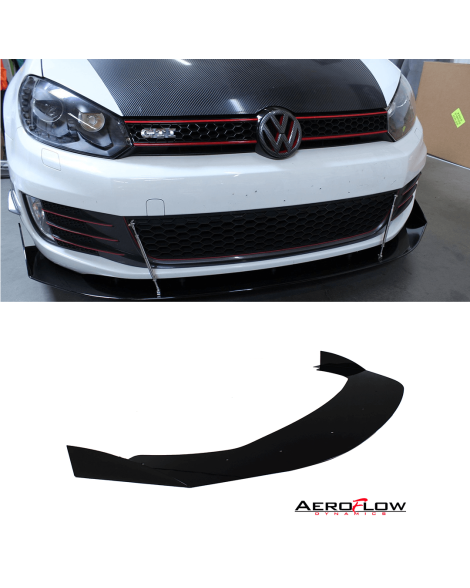 Volkswagen Golf GTI MK6 10-13 Aeroflow Dynamics Front Splitter V2 Volkswagen Golf GTI MK6 10-13 Aeroflow Dynamics Front Splitter V2