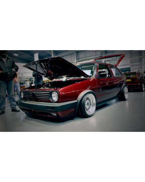 Volkswagen Golf MK2 GTI 16V Air Lift Performance Manual Air Suspension Slam Kit Volkswagen Golf MK2 GTI 16V Air Lift Performance Manual Air Suspension Slam Kit