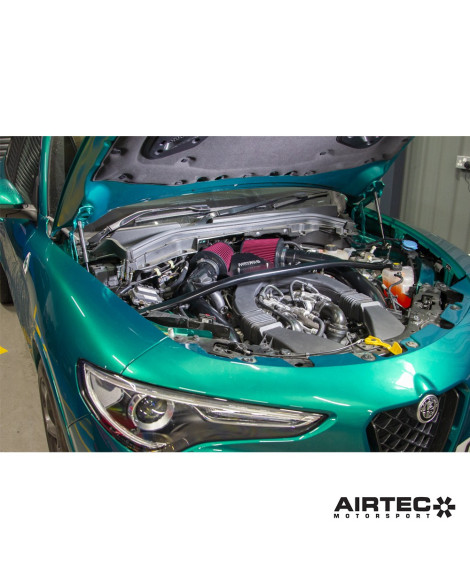 Alfa Romeo Quadrifoglio Stelvio 2.9 V6 Airtec Motorsport Induction Kit Alfa Romeo Quadrifoglio Stelvio 2.9 V6 Airtec Motorsport Induction Kit