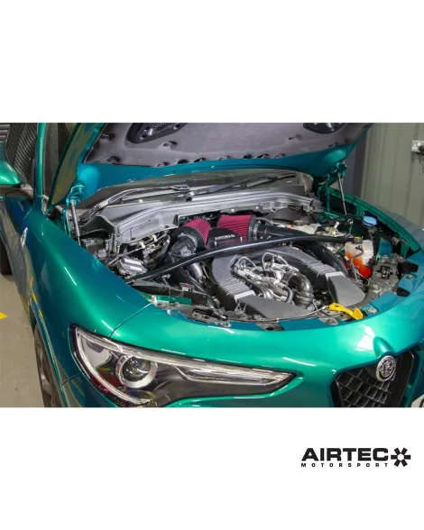 Alfa Romeo Quadrifoglio Stelvio 2.9 V6 Airtec Motorsport Induction Kit Alfa Romeo Quadrifoglio Stelvio 2.9 V6 Airtec Motorsport Induction Kit