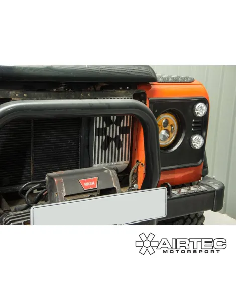 Land Rover 300TDI Platform Airtec Motorsport Side Mount Intercooler Upgrade