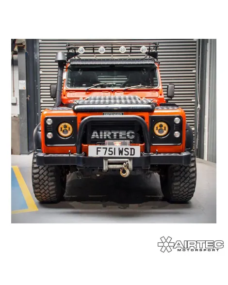 Land Rover Defender 300 Airtec Motorsport Front Mount Intercooler Upgrade Land Rover Defender 300 Airtec Motorsport Front Mount Intercooler Upgrade