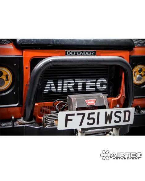 Land Rover Defender 300 Airtec Motorsport Front Mount Intercooler Upgrade Land Rover Defender 300 Airtec Motorsport Front Mount Intercooler Upgrade