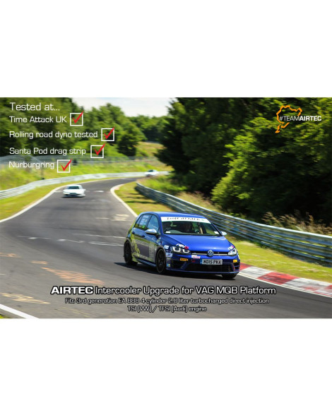Volkswagen Golf MK7, Seat Leon Cupra & Audi S3 8V Airtec Motorsport Intercooler Upgrade Volkswagen Golf MK7, Seat Leon Cupra & Audi S3 8V Airtec Motorsport Intercooler Upgrade