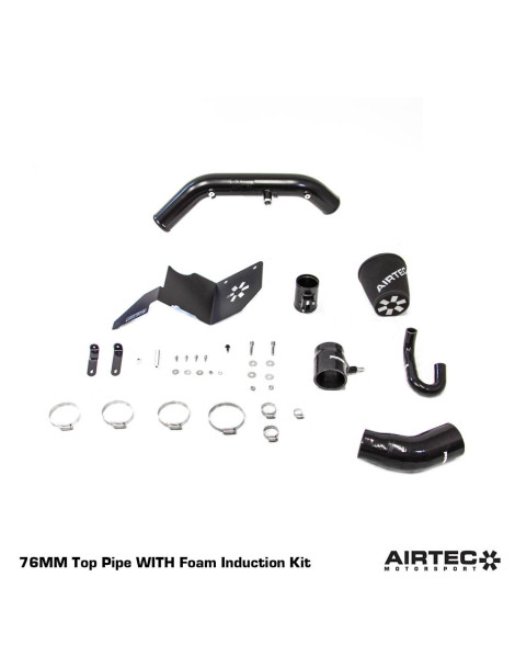Ford Fiesta ST180 Airtec Motorsport RS-Style 76mm Top Induction Pipe Ford Fiesta ST180 Airtec Motorsport RS-Style 76mm Top Induction Pipe