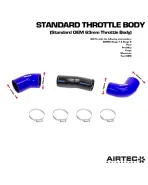 Ford Focus RS MK2 Airtec Motorsport 70mm Cold Side Boost Pipe Ford Focus RS MK2 Airtec Motorsport 70mm Cold Side Boost Pipe