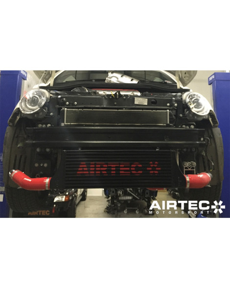 Fiat 595 Abarth Airtec Motorsport 60mm Core Intercooler Upgrade (Automatic Gearbox)