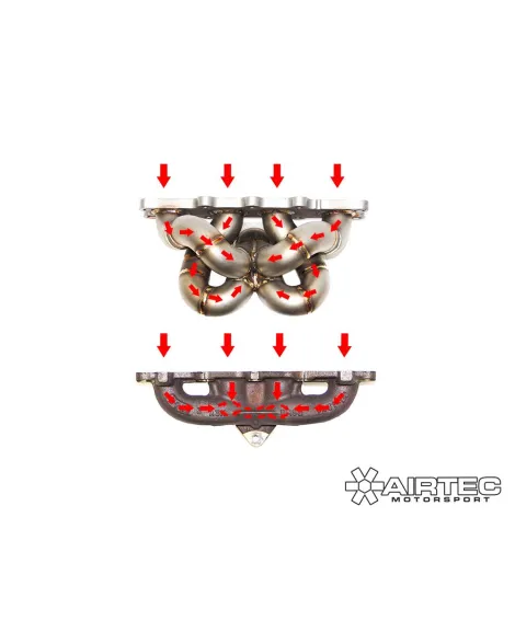 Ford Fiesta ST180 Airtec Motorsport Tubular Manifold Ford Fiesta ST180 Airtec Motorsport Tubular Manifold