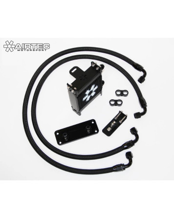 Ford Focus RS MK2 'Race' Airtec Motorsport Remote Oil Cooler Kit - Lower Grille Mounted