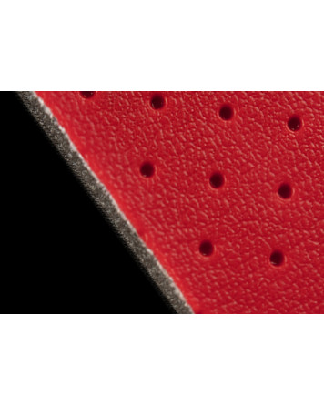 BRAUM Racing Seats Red Perforated Leatherette Material