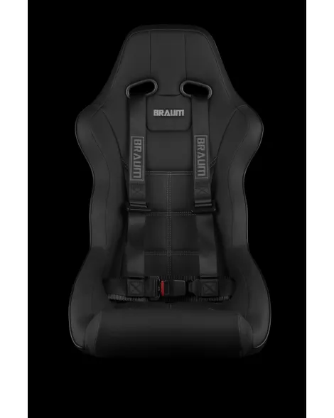 BRAUM Racing Seats 4 Point 2" Strap Racing Harness - Black BRAUM Racing Seats 4 Point 2" Strap Racing Harness - Black