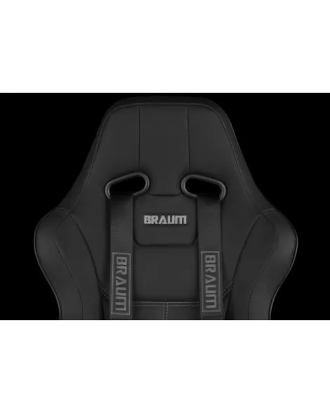 BRAUM Racing Seats 4 Point 2" Strap Racing Harness - Black BRAUM Racing Seats 4 Point 2" Strap Racing Harness - Black