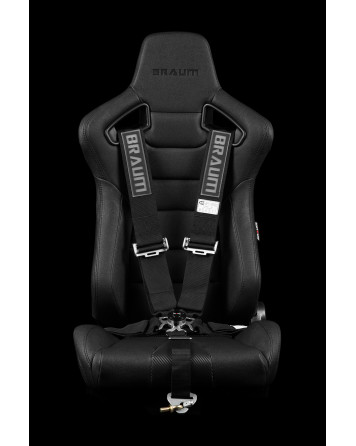 BRAUM Racing Seats 5 Point SFI Approved Racing Harness - Black