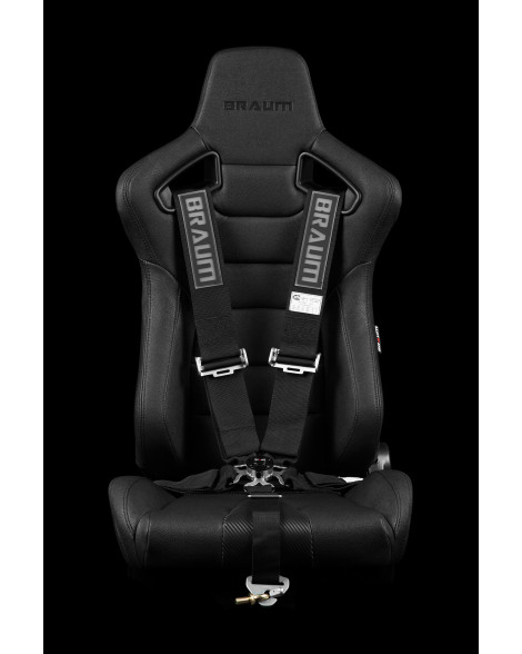 BRAUM Racing Seats 5 Point SFI Approved Racing Harness - Black BRAUM Racing Seats 5 Point SFI Approved Racing Harness - Black