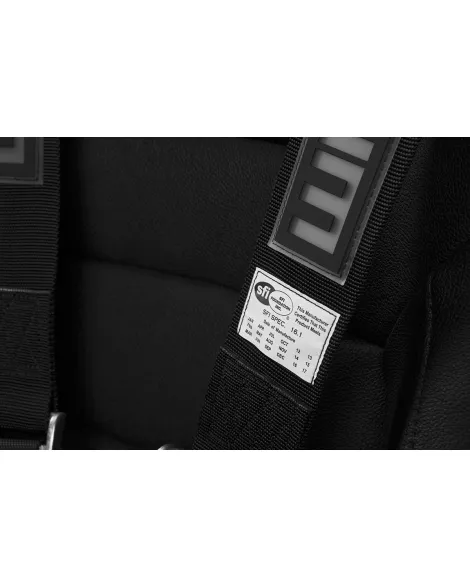 BRAUM Racing Seats 5 Point SFI Approved Racing Harness - Black BRAUM Racing Seats 5 Point SFI Approved Racing Harness - Black