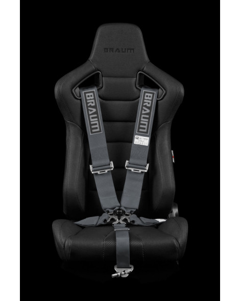 BRAUM Racing Seats 5 Point SFI Approved Racing Harness - Gunmetal