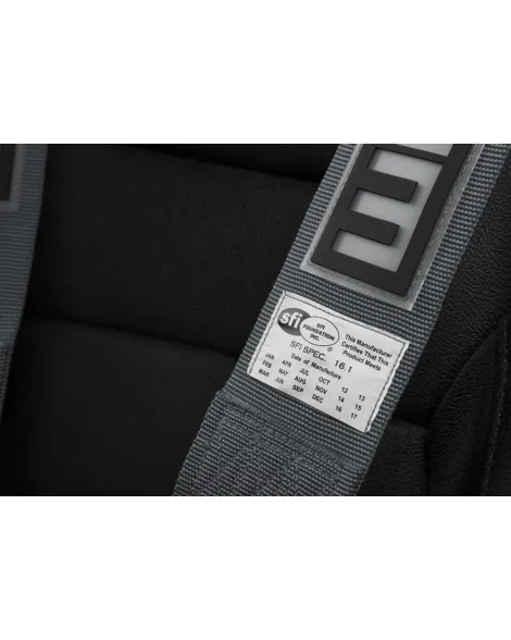 BRAUM Racing Seats 5 Point SFI Approved Racing Harness - Gunmetal BRAUM Racing Seats 5 Point SFI Approved Racing Harness - Gunmetal