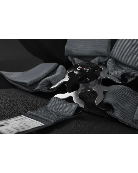 BRAUM Racing Seats 5 Point SFI Approved Racing Harness - Gunmetal BRAUM Racing Seats 5 Point SFI Approved Racing Harness - Gunmetal