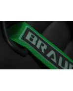 BRAUM Racing Seats 5 Point SFI Approved Racing Harness - Green