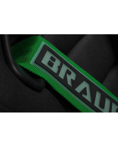 BRAUM Racing Seats 5 Point SFI Approved Racing Harness - Green