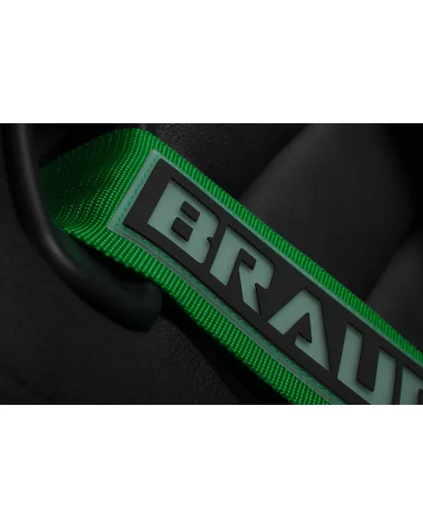 BRAUM Racing Seats 5 Point SFI Approved Racing Harness - Green