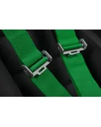 BRAUM Racing Seats 5 Point SFI Approved Racing Harness - Green