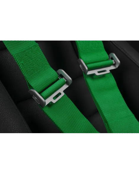 BRAUM Racing Seats 5 Point SFI Approved Racing Harness - Green