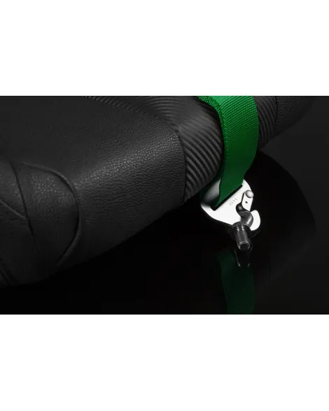 BRAUM Racing Seats 5 Point SFI Approved Racing Harness - Green