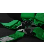 BRAUM Racing Seats 5 Point SFI Approved Racing Harness - Green