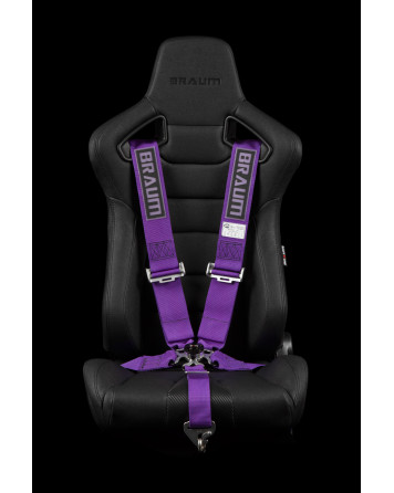 BRAUM Racing Seats 5 Point SFI Approved Racing Harness - Purple