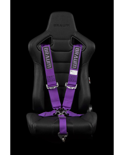 BRAUM Racing Seats 5 Point SFI Approved Racing Harness - Purple BRAUM Racing Seats 5 Point SFI Approved Racing Harness - Purple