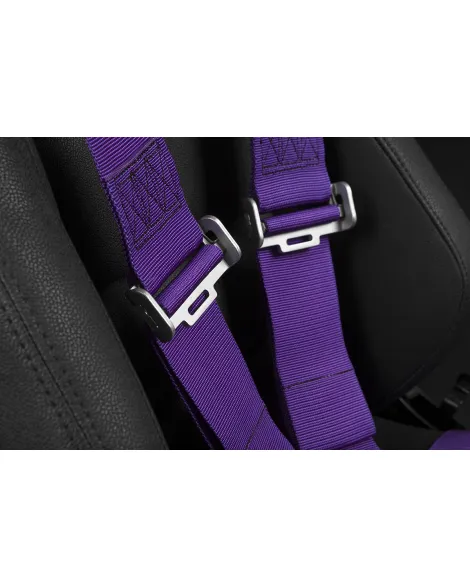 BRAUM Racing Seats 5 Point SFI Approved Racing Harness - Purple BRAUM Racing Seats 5 Point SFI Approved Racing Harness - Purple