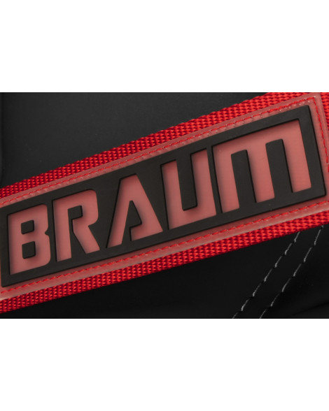BRAUM Racing Seats 4 Point 2" Strap Racing Harness - Red BRAUM Racing Seats 4 Point 2" Strap Racing Harness - Red