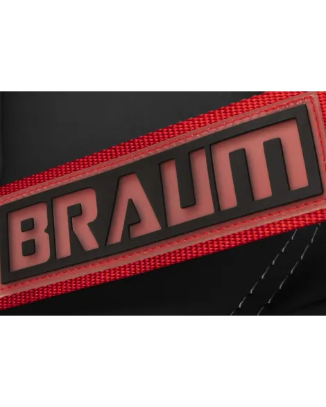 BRAUM Racing Seats 4 Point 2" Strap Racing Harness - Red BRAUM Racing Seats 4 Point 2" Strap Racing Harness - Red