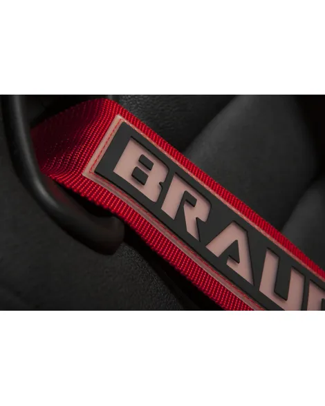 BRAUM Racing Seats 5 Point SFI Approved Racing Harness - Red BRAUM Racing Seats 5 Point SFI Approved Racing Harness - Red