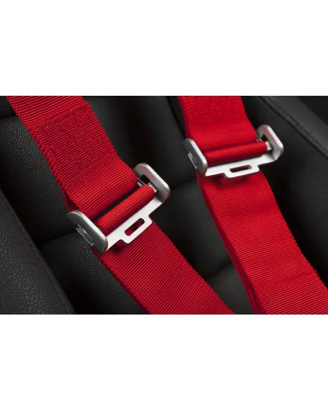 BRAUM Racing Seats 5 Point SFI Approved Racing Harness - Red BRAUM Racing Seats 5 Point SFI Approved Racing Harness - Red