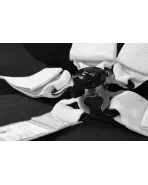BRAUM Racing Seats 5 Point SFI Approved Racing Harness - White BRAUM Racing Seats 5 Point SFI Approved Racing Harness - White