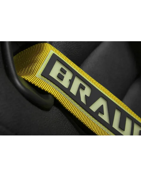 BRAUM Racing Seats 5 Point SFI Approved Racing Harness - Yellow BRAUM Racing Seats 5 Point SFI Approved Racing Harness - Yellow