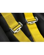 BRAUM Racing Seats 5 Point SFI Approved Racing Harness - Yellow
