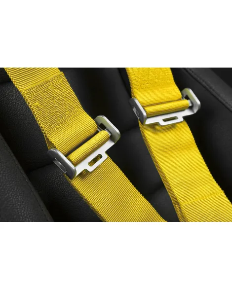 BRAUM Racing Seats 5 Point SFI Approved Racing Harness - Yellow BRAUM Racing Seats 5 Point SFI Approved Racing Harness - Yellow