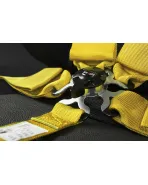 BRAUM Racing Seats 5 Point SFI Approved Racing Harness - Yellow