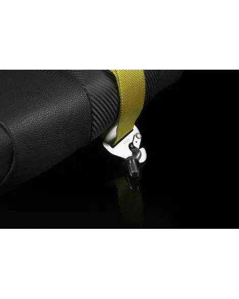 BRAUM Racing Seats 5 Point SFI Approved Racing Harness - Yellow BRAUM Racing Seats 5 Point SFI Approved Racing Harness - Yellow