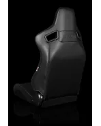 BRAUM Racing Seats Elite Series Sport Seats Black Cloth (Grey Stitching) Pair BRAUM Racing Seats Elite Series Sport Seats Black Cloth (Grey Stitching) Pair