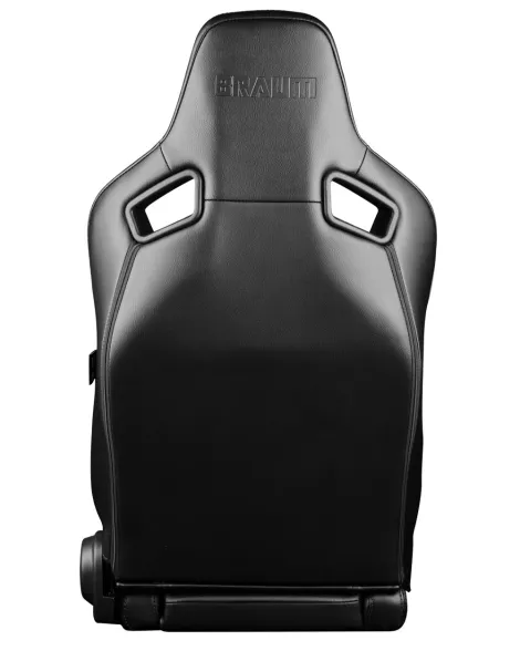 BRAUM Racing Seats Elite V2 Series Sport Seats Black Leatherette Pair BRAUM Racing Seats Elite V2 Series Sport Seats Black Leatherette Pair