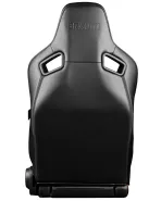 BRAUM Racing Seats Elite V2 Series Sport Seats Black & Red Leatherette Pair