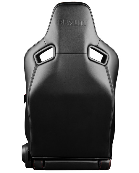 BRAUM Racing Seats Elite V2 Series Sport Seats Black & Red Leatherette Pair BRAUM Racing Seats Elite V2 Series Sport Seats Black & Red Leatherette Pair