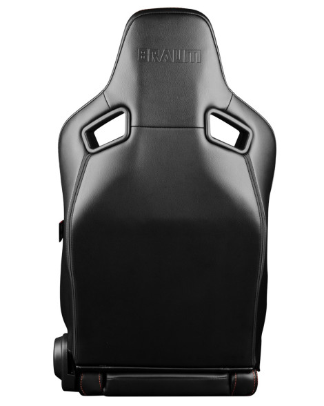 BRAUM Racing Seats Elite V2 Series Sport Seats Black Leatherette | Red Fabric Pair BRAUM Racing Seats Elite V2 Series Sport Seats Black Leatherette | Red Fabric Pair