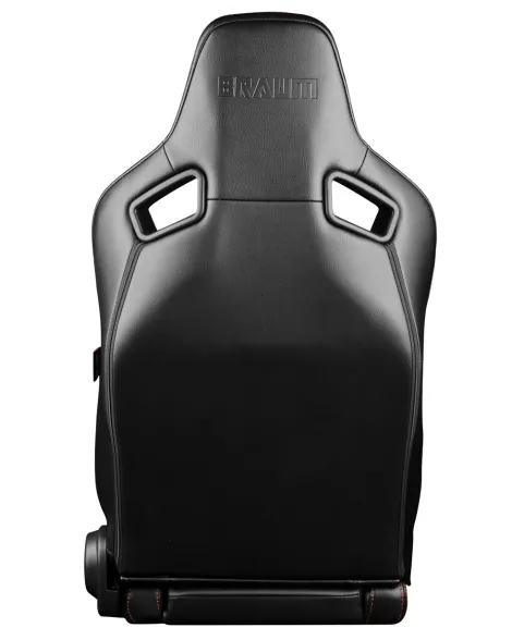 BRAUM Racing Seats Elite V2 Series Sport Seats Black Leatherette | Red Fabric Pair BRAUM Racing Seats Elite V2 Series Sport Seats Black Leatherette | Red Fabric Pair