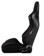 BRAUM Racing Seats Elite Series Sport Seats Black Suede (Grey Stitching) PAIR BRAUM Racing Seats Elite Series Sport Seats Black Suede (Grey Stitching) PAIR