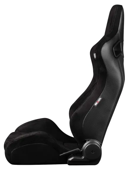 BRAUM Racing Seats Elite Series Sport Seats Black Suede (Grey Stitching) PAIR BRAUM Racing Seats Elite Series Sport Seats Black Suede (Grey Stitching) PAIR